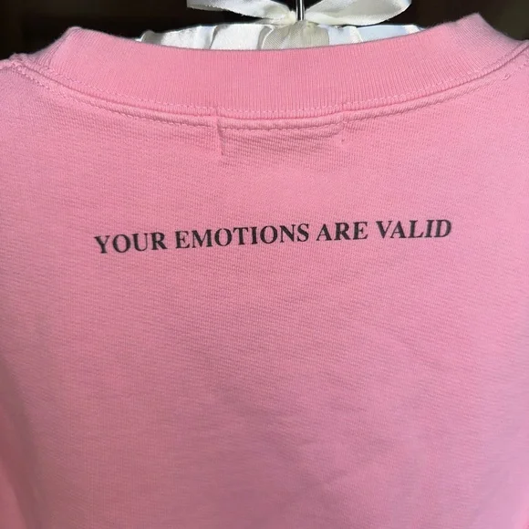 CHOOSE YOUR OWN EMOTIONAL ADVENTURE BUBBLEGUM CREWNECK - Picture 5 of 6